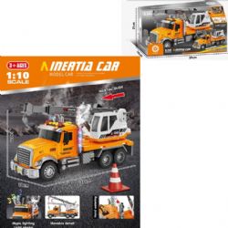 CAMION GRUE À FRICTION AVEC SON, LUMIÈRE ET VAPEUR (ÉCHELLE 1:10)
